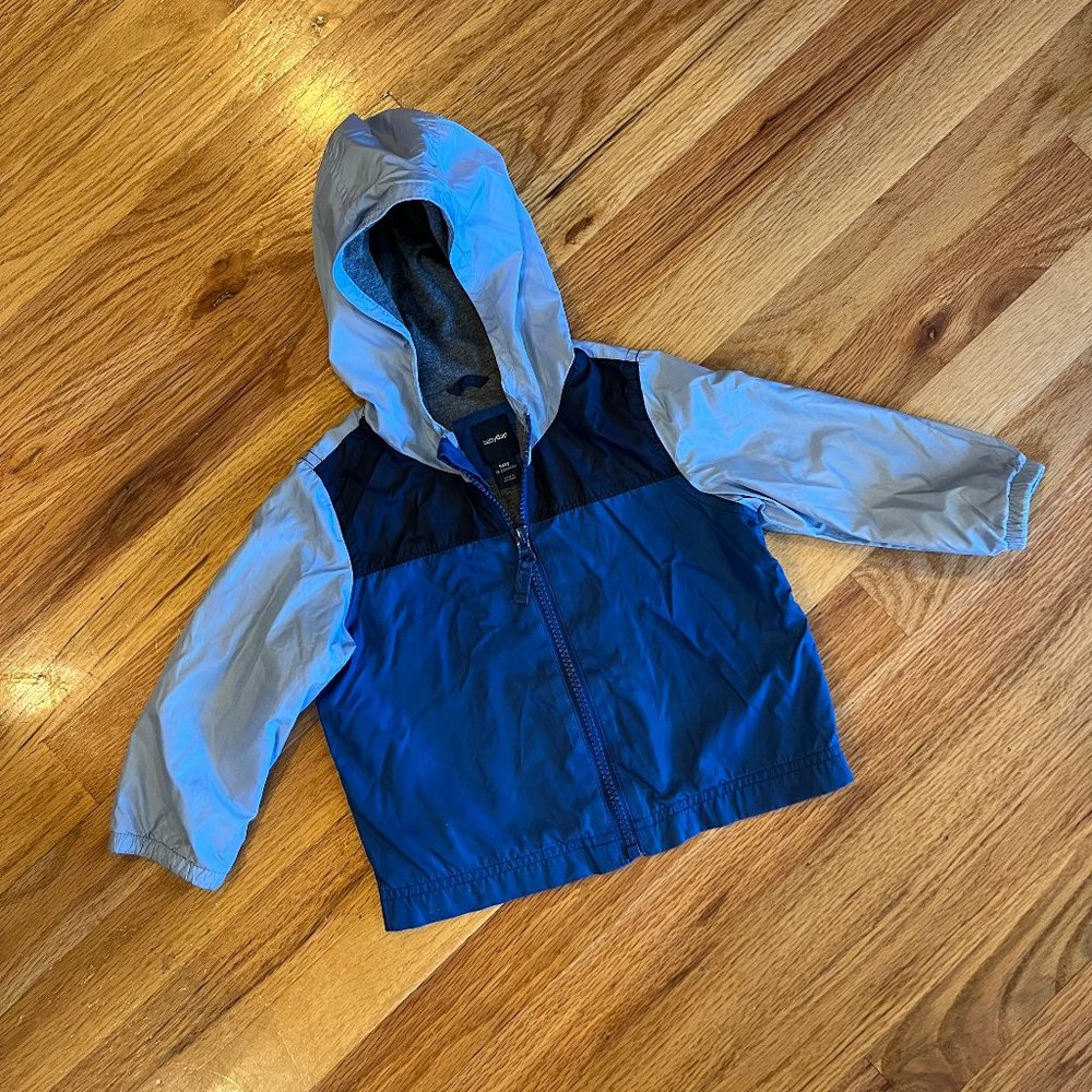 Gap Hooded Windbreaker Spring Jacket (18-24 mo)